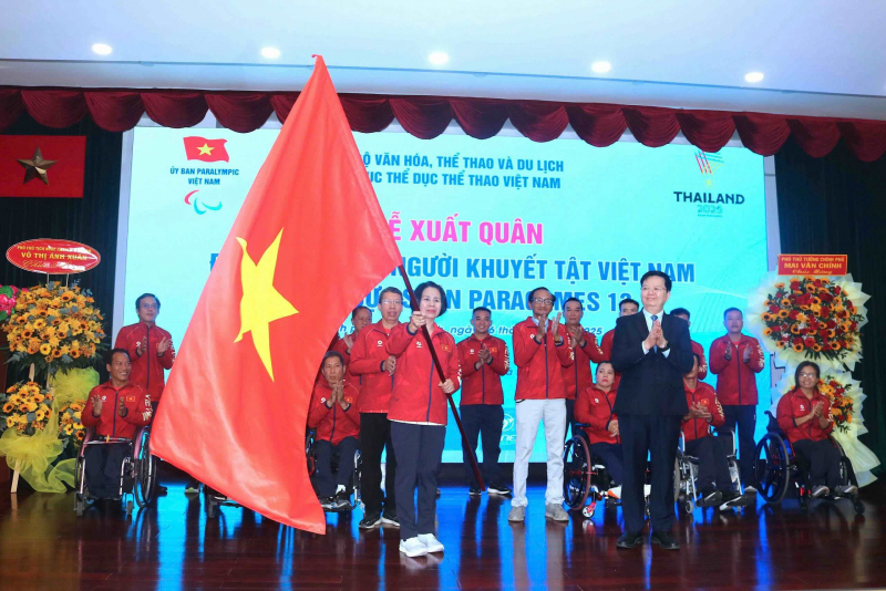 Đoàn Thể thao người khuyết tật Việt Nam xuất quân tham dự ASEAN Para Games 13 -0
