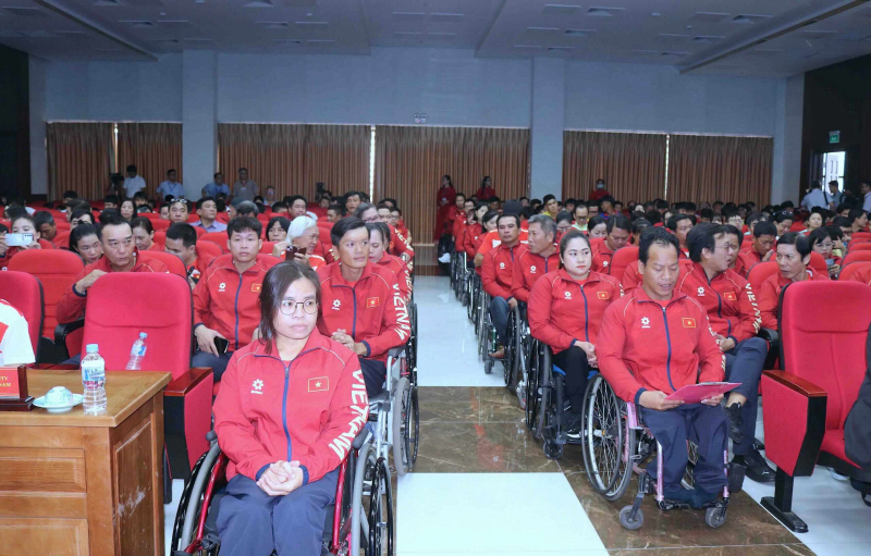 Đoàn Thể thao người khuyết tật Việt Nam xuất quân tham dự ASEAN Para Games 13 -0