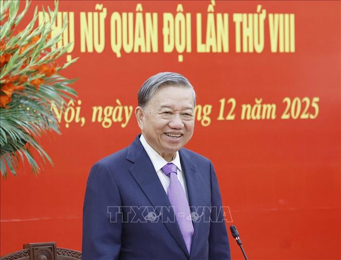 Tổng Bí thư Tô Lâm: Phấn đấu mỗi cá nhân Phụ nữ Quân đội là một gương sáng -0