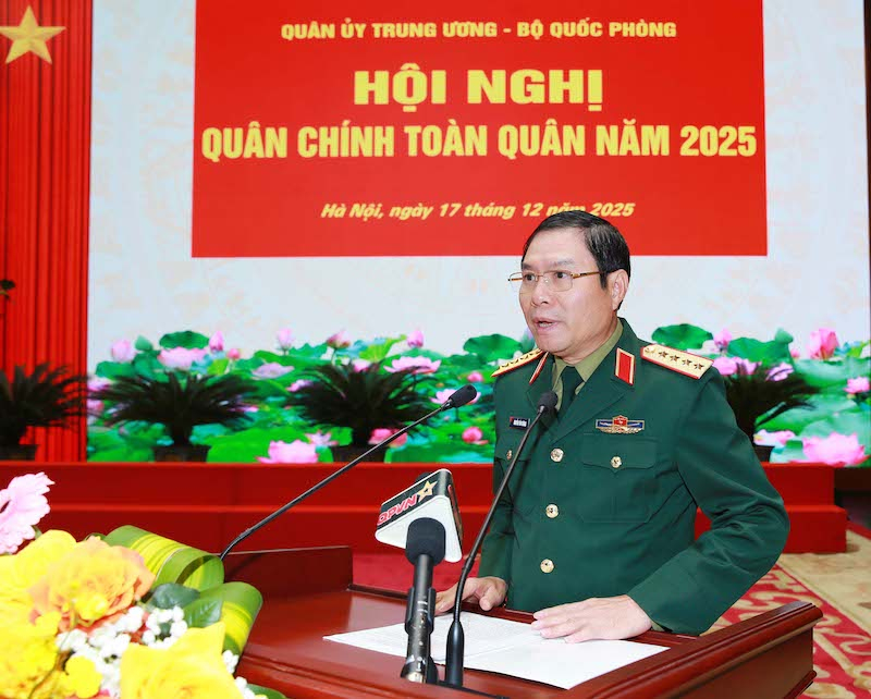 Chủ tịch nước Lương Cường dự Hội nghị Quân chính toàn quân -0