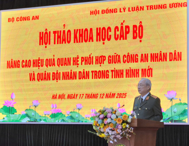 Nâng cao hiệu quả phối hợp giữa Công an nhân dân và Quân đội nhân dân -0