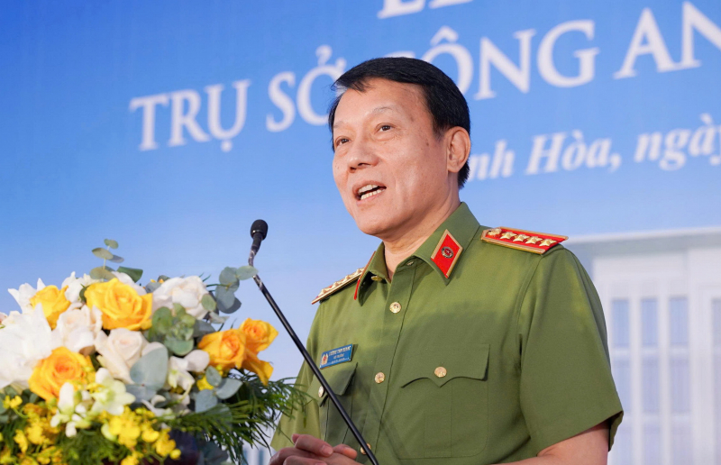 Bộ Trưởng Bộ Công an Lương Tam Quang dự Lễ khởi công xây dựng trụ sở Công an tỉnh Khánh Hòa -0