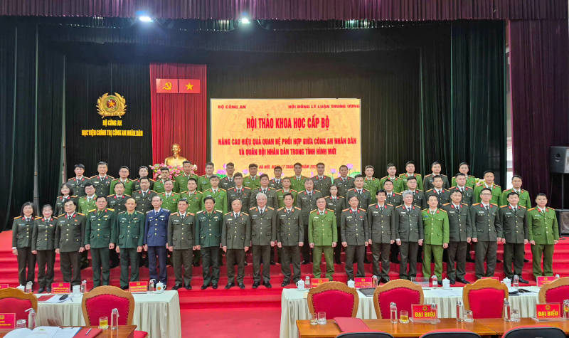 Nâng cao hiệu quả phối hợp giữa Công an nhân dân và Quân đội nhân dân -0