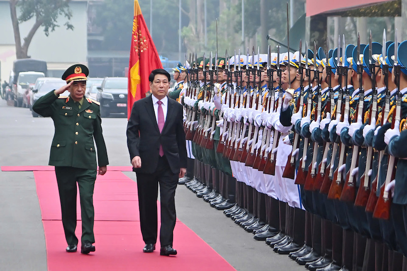 Chủ tịch nước Lương Cường dự Hội nghị Quân chính toàn quân -0