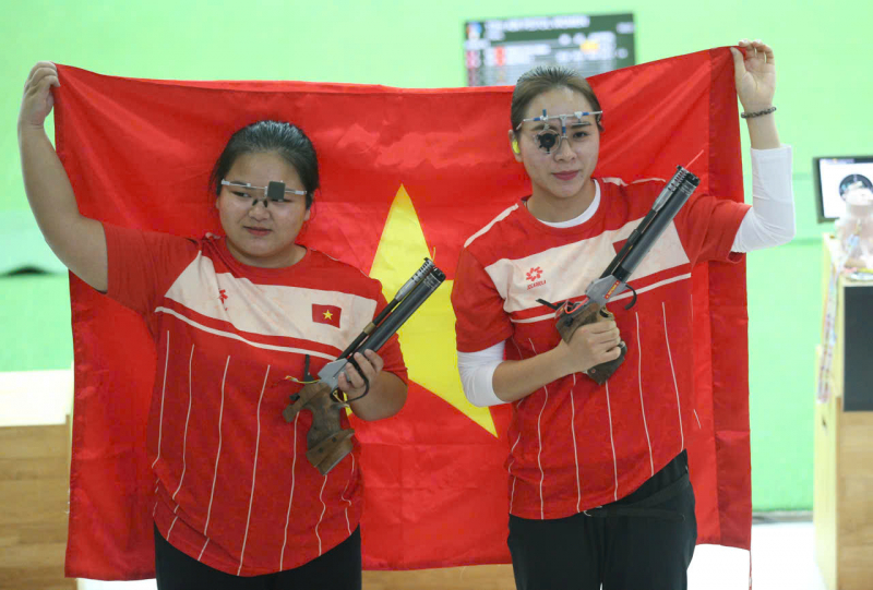 ទ្រីញ ធូ វិញ បន្តបំបែកកំណត់ត្រា SEA Games ក្នុងវិញ្ញាសាបាញ់កាំភ្លើងខ្លី 25 ម៉ែត្រ -0