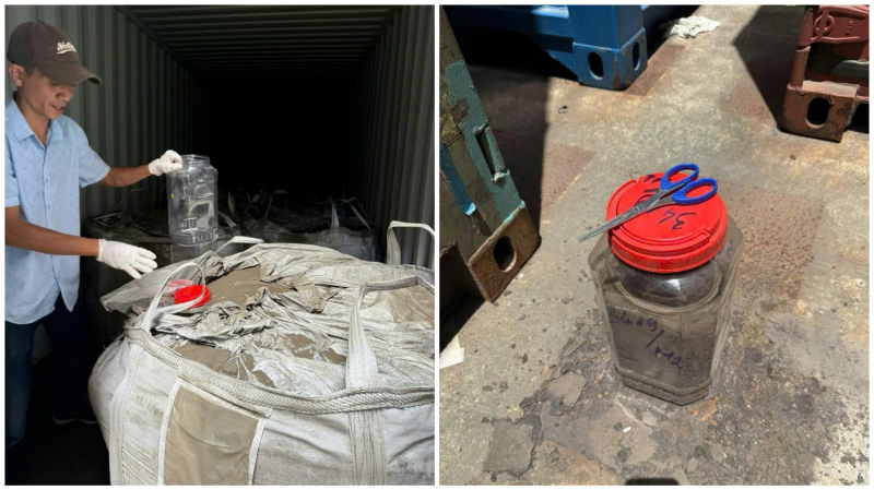 Vận chuyển trái phép hơn 650 tấn hàng hóa dưới vỏ bọc “xỉ đa kim” qua biên giới   -3