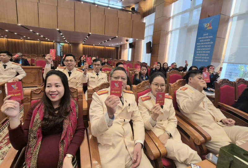 Khai mạc Đại hội đại biểu Công đoàn CAND lần thứ VII, nhiệm kỳ 2025-2030 -0