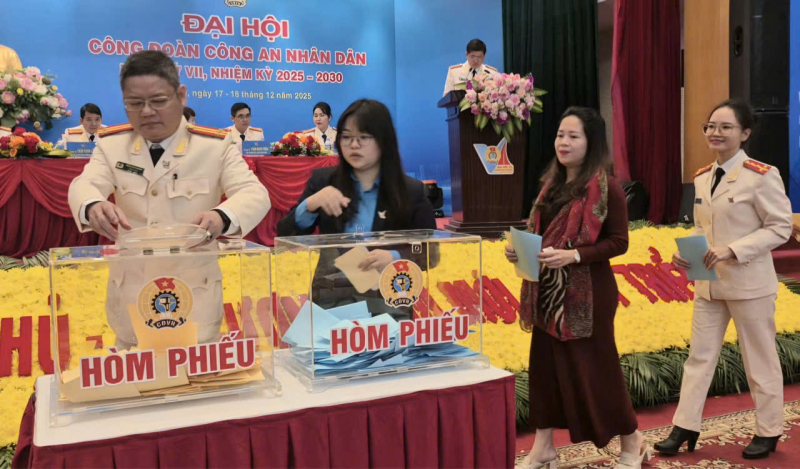 Khai mạc Đại hội đại biểu Công đoàn CAND lần thứ VII, nhiệm kỳ 2025-2030 -0