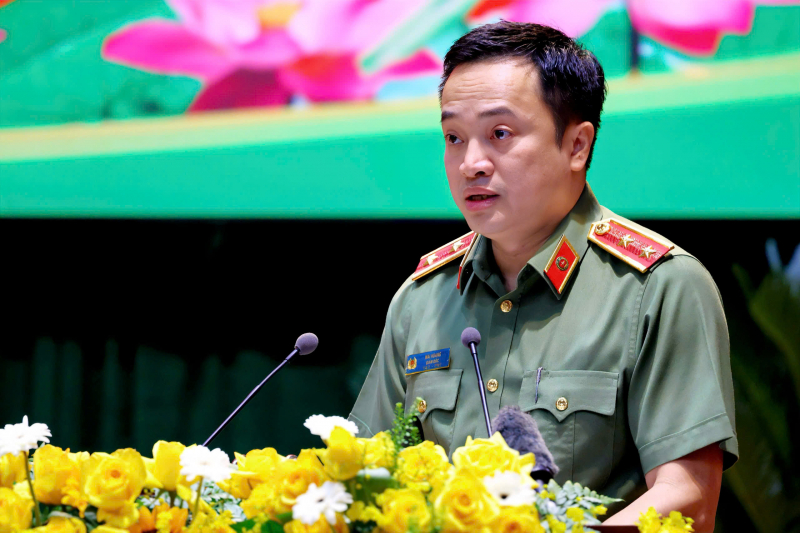 Bộ trưởng Lương Tam Quang dự Hội nghị tổng kết công tác Công an TP Hồ Chí Minh -0