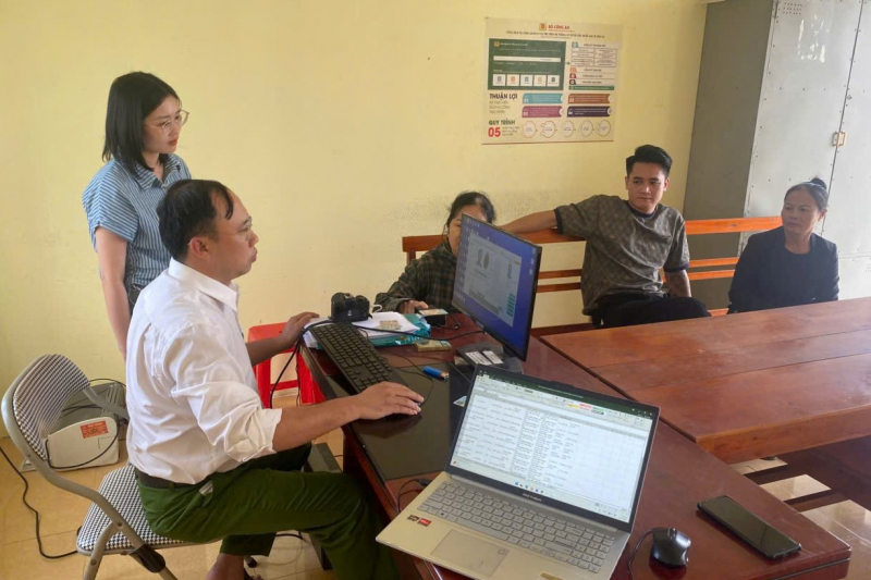 “Điểm tiếp dân” giúp Công an xã phòng ngừa, quản lý tốt địa bàn -0