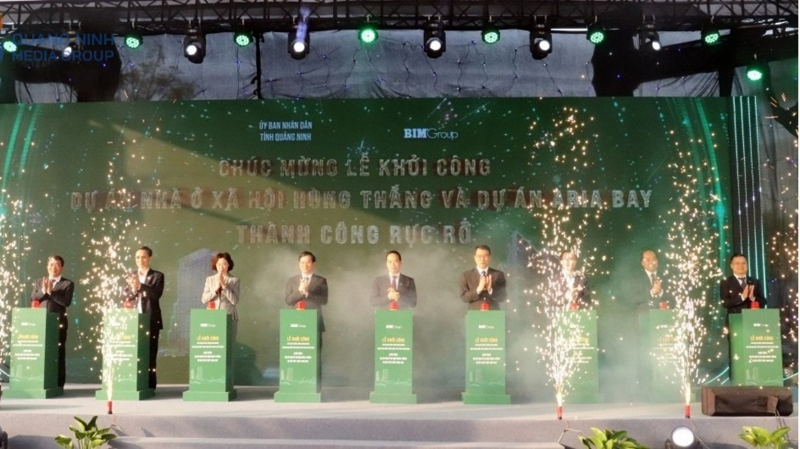 Hải Phòng, Quảng Ninh đồng loạt khởi công, khánh thành 44 dự án, công trình trọng điểm -0