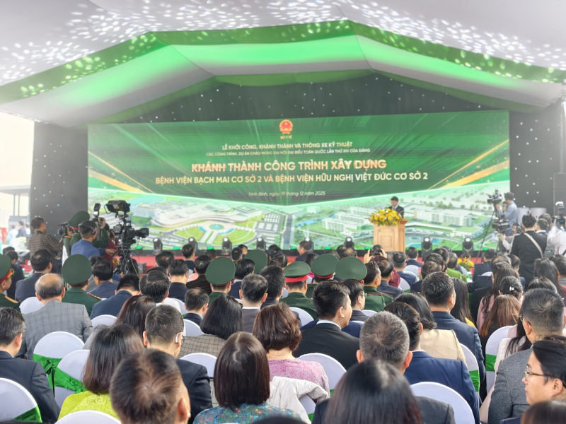Khánh thành Bệnh viện Bạch Mai và Việt Đức cơ sở 2, kỳ vọng giảm quá tải -0