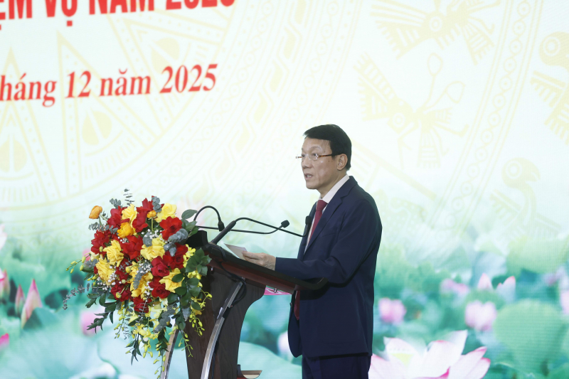 Tổng Bí thư Tô Lâm dự Hội nghị toàn quốc tổng kết công tác Tuyên giáo và Dân vận năm 2025, triển khai nhiệm vụ năm 2026 -0