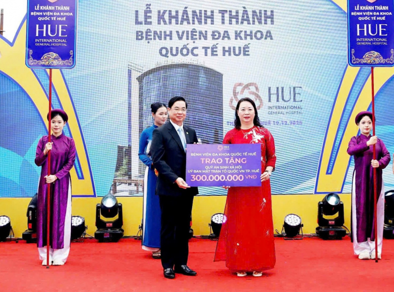 TP Huế có thêm Bệnh viện Đa khoa Quốc tế phục vụ khám, chữa bệnh người dân -0
