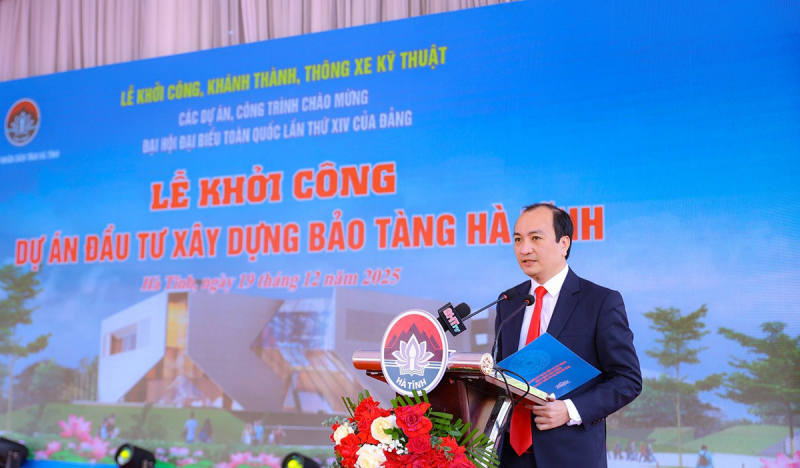 Hà Tĩnh khởi công, khởi động 6 dự án chào mừng Đại hội đại biểu toàn quốc lần thứ XIV của Đảng -0