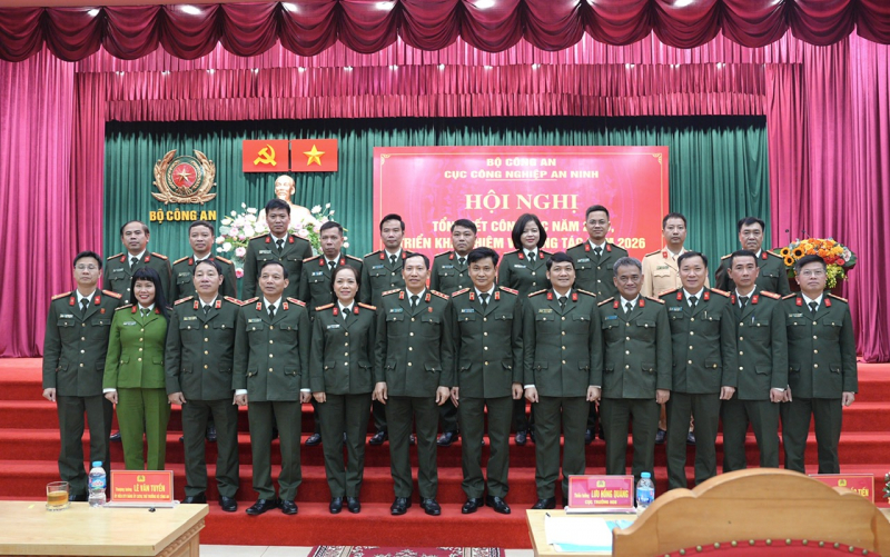 Hội nghị tổng kết công tác năm 2025, triển khai nhiệm vụ năm 2026 Cục Công nghiệp an ninh -0