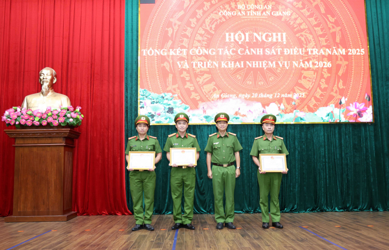 Công an tỉnh An Giang nâng cao hiệu quả công tác cảnh sát điều tra -1