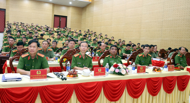 Công an tỉnh An Giang nâng cao hiệu quả công tác cảnh sát điều tra -1