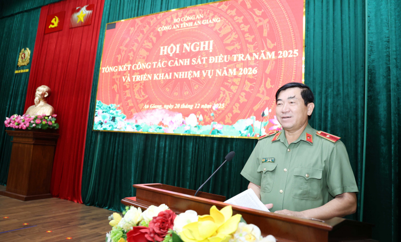 Công an tỉnh An Giang nâng cao hiệu quả công tác cảnh sát điều tra -0