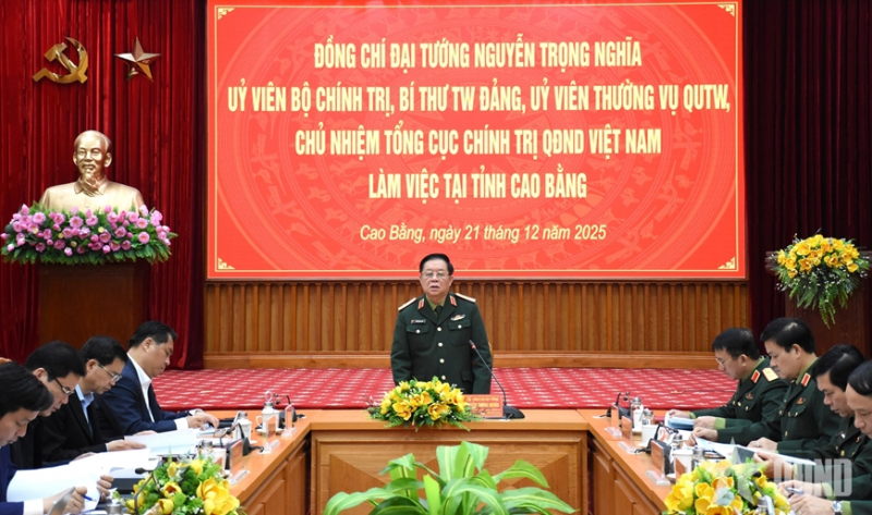 Đại tướng Nguyễn Trọng Nghĩa chủ trì các hoạt động về nguồn, tri ân tại tỉnh Cao Bằng -0