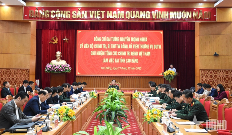 Đại tướng Nguyễn Trọng Nghĩa chủ trì các hoạt động về nguồn, tri ân tại tỉnh Cao Bằng -0
