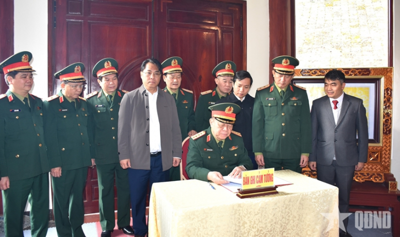 Đại tướng Nguyễn Trọng Nghĩa chủ trì các hoạt động về nguồn, tri ân tại tỉnh Cao Bằng -0