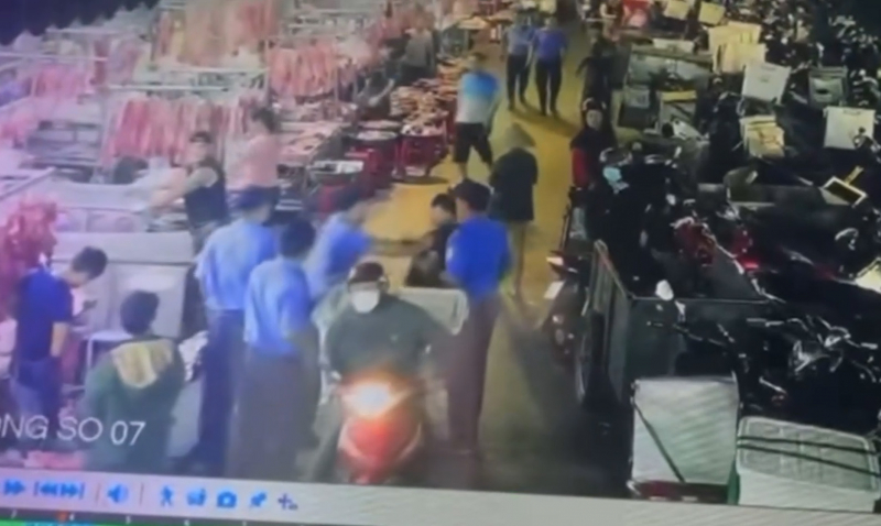 Điều tra vụ nhóm bảo vệ chợ đầu mối Hóc Môn đánh người gãy mũi -0