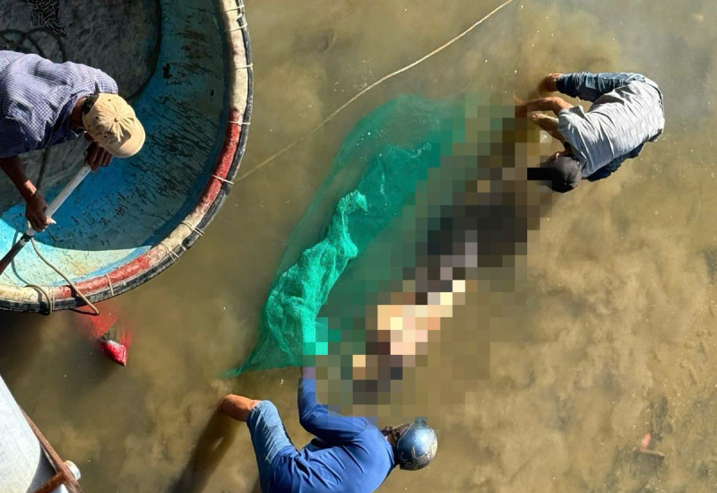 Điều tra nguyên nhân cái chết của cụ bà được phát hiện dưới sông Cà Ty -0