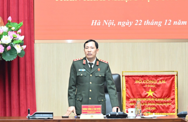 Tổng kết công tác năm 2025 Cục Xây dựng phong trào bảo vệ an ninh Tổ quốc -0