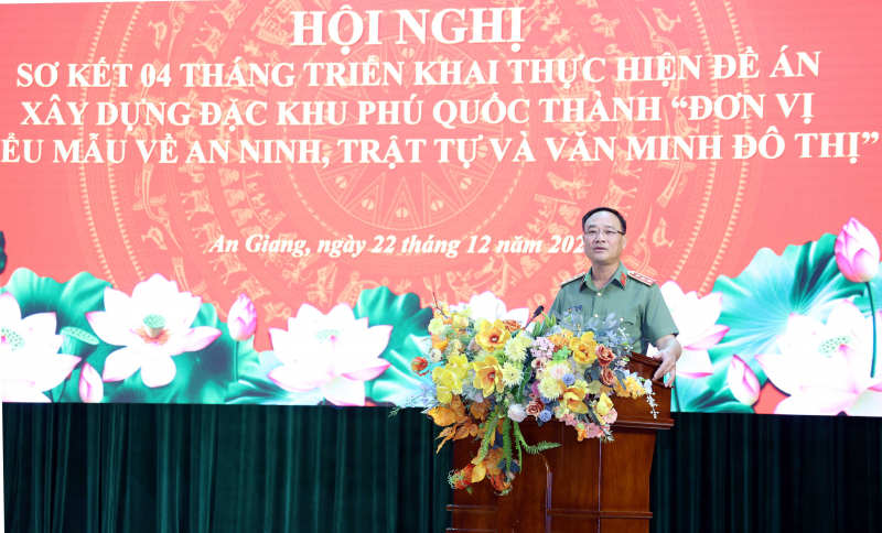 Đạt nhiều kết quả tích cực trong xây dựng đặc khu Phú Quốc thành “Đơn vị kiểu mẫu về ANTT và văn minh đô thị” -0