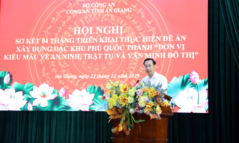 Đạt nhiều kết quả tích cực trong xây dựng đặc khu Phú Quốc thành “Đơn vị kiểu mẫu về ANTT và văn minh đô thị” -0