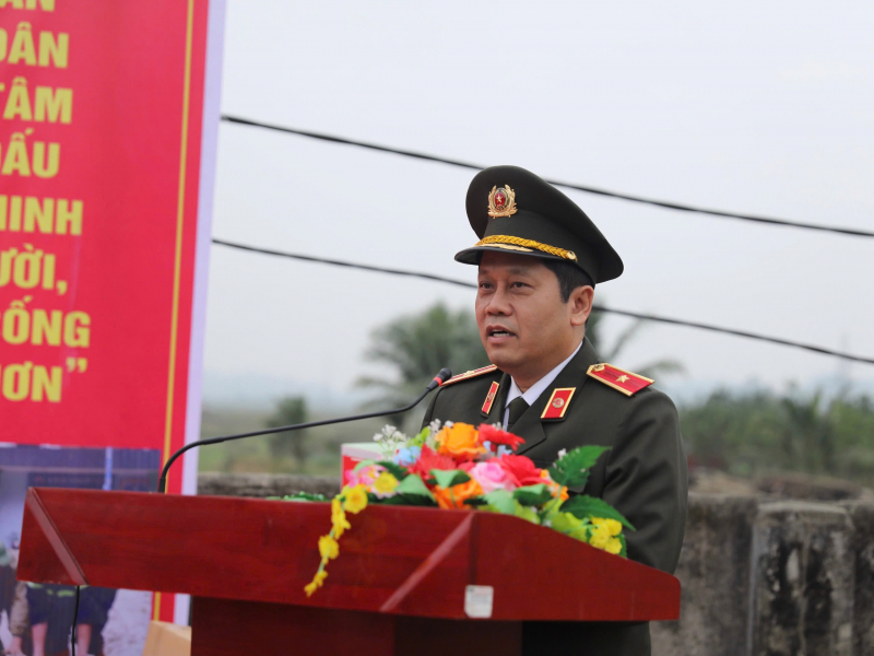 Bộ Công an:  Tổ chức Lễ hoàn thổ, dâng hương tri ân tưởng nhớ các anh hùng, liệt sỹ tại Đền thờ và Nghĩa trang Liệt sĩ Yên Thành -0