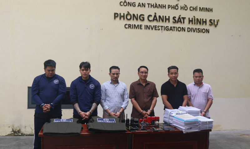 Triệt phá băng nhóm đòi nợ thuê, cưỡng đoạt tài sản núp bóng doanh nghiệp mua bán nợ -0