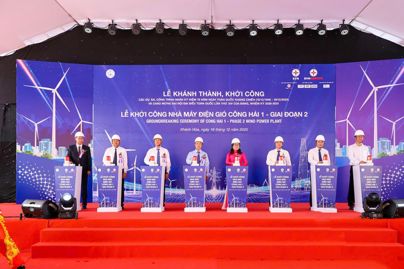 EVN khởi công, khánh thành đồng loạt nhiều dự án, công trình điện -0