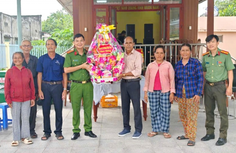 Công an xã Dương Minh Châu bám địa bàn, đảm bảo ANTT từ cơ sở -0