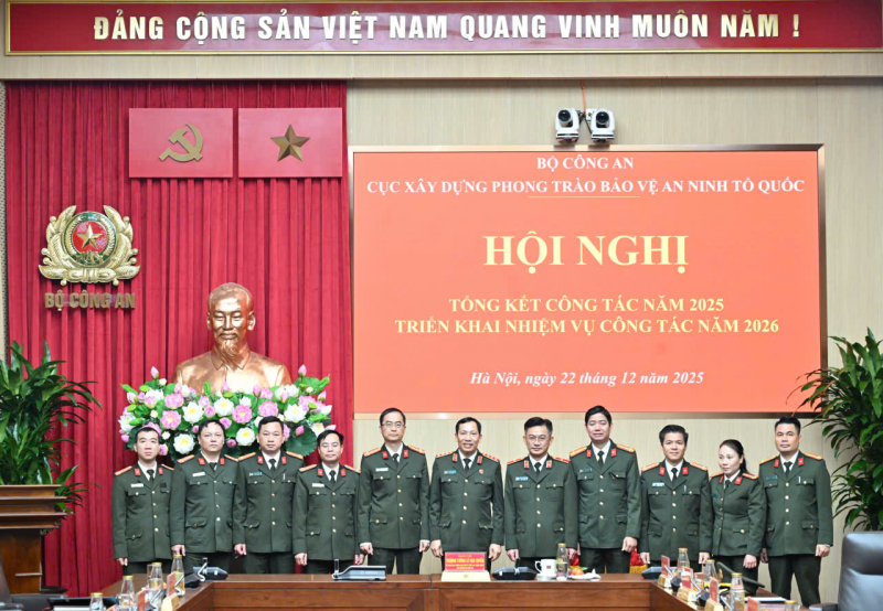 Tổng kết công tác năm 2025 Cục Xây dựng phong trào bảo vệ an ninh Tổ quốc -0
