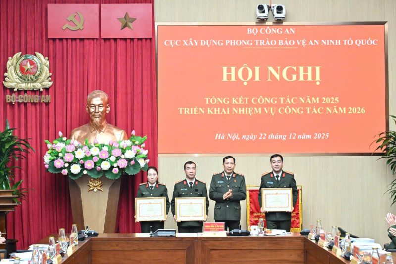 Tổng kết công tác năm 2025 Cục Xây dựng phong trào bảo vệ an ninh Tổ quốc -0