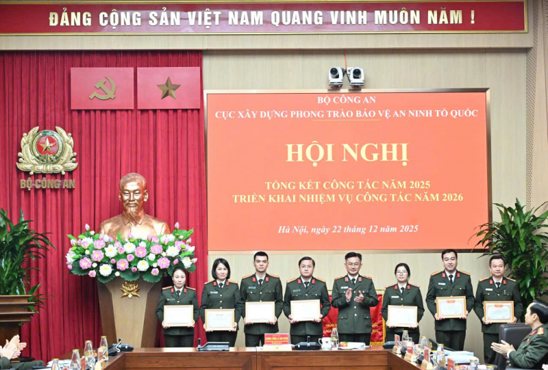 Tổng kết công tác năm 2025 Cục Xây dựng phong trào bảo vệ an ninh Tổ quốc -0