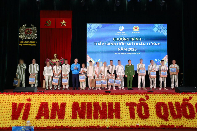 Thắp sáng ước mơ hoàn lương cho những phạm nhân trẻ sớm trở về làm lại cuộc đời -0