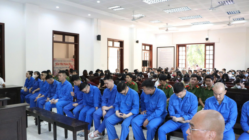 87 bị cáo trong đường dây lừa đảo bất động sản bị tuyên án -0