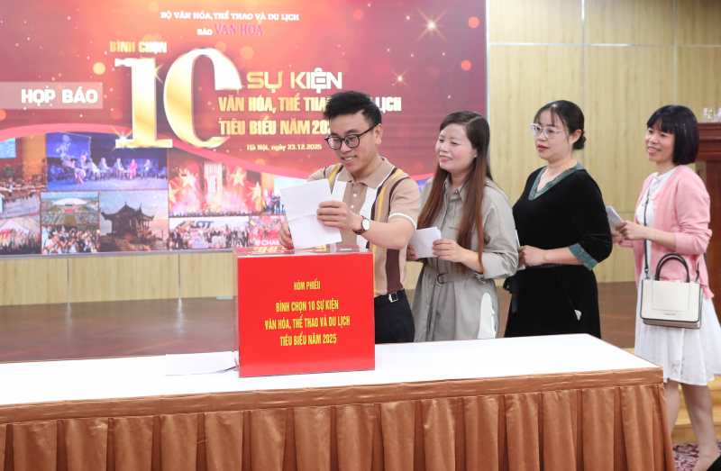 Bình chọn 10 sự kiện Văn hóa, Thể thao và Du lịch tiêu biểu năm 2025 -0