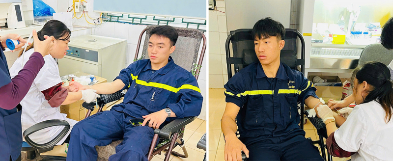 Chiến sĩ Công an Sơn La hiến máu cứu người, lan tỏa nghĩa tình đồng chí -0
