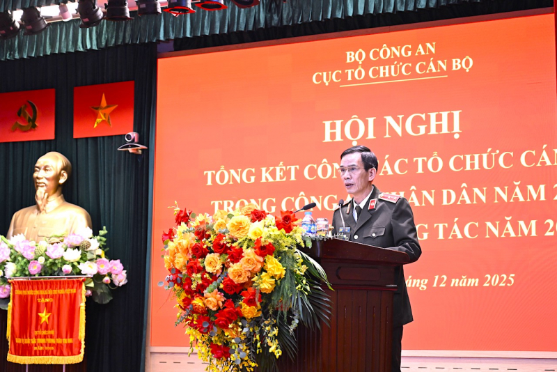 Đưa công tác cán bộ trở thành đòn bẩy, góp phần đạt mục tiêu cao của công tác Công an -0