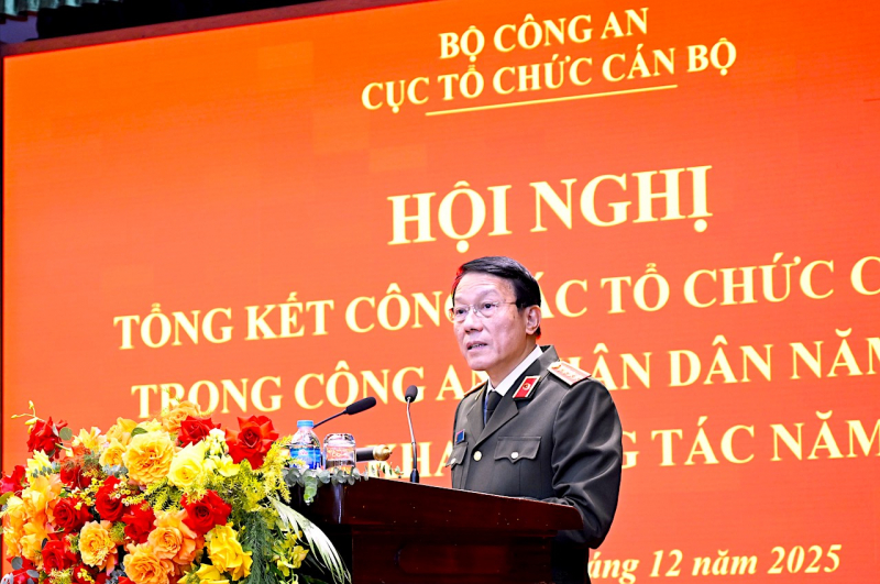 Đưa công tác cán bộ trở thành đòn bẩy, góp phần đạt mục tiêu cao của công tác Công an -0