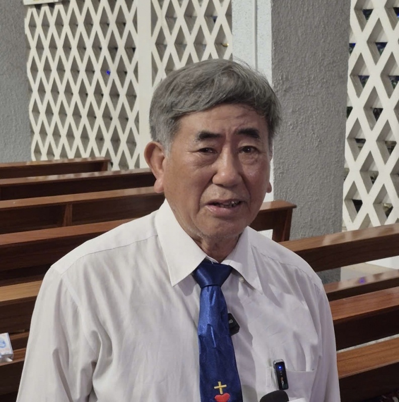 Giữ bình yên mùa Giáng sinh tại Giáo xứ Chánh toà Long Xuyên -0