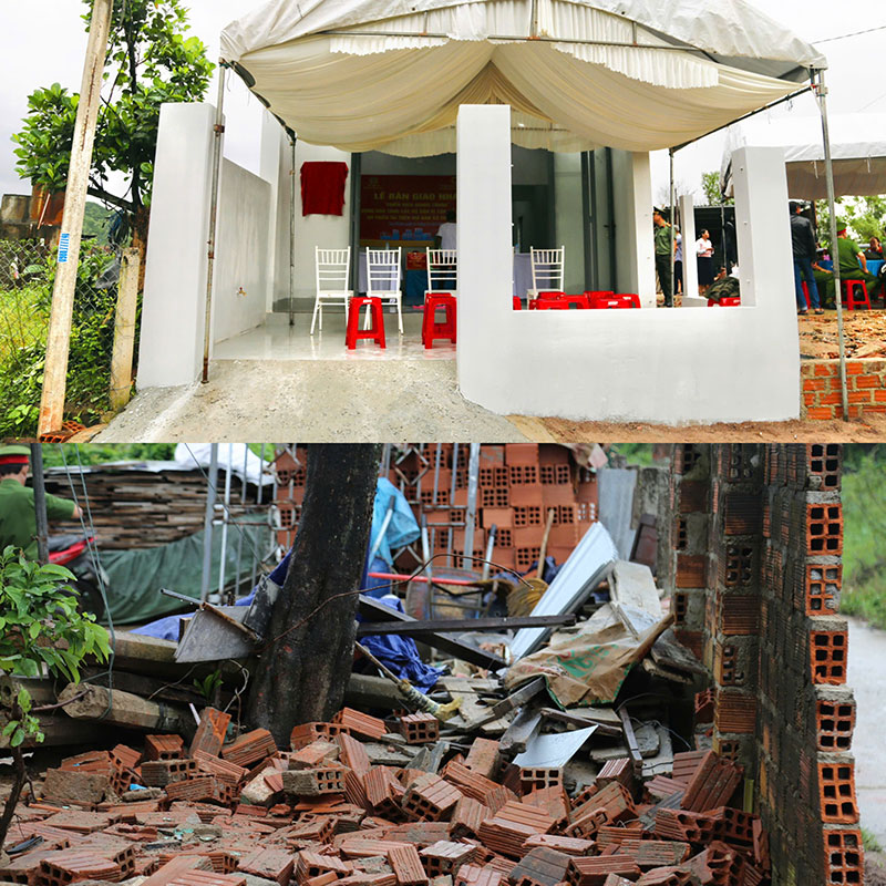 Bàn giao 4 căn nhà thuộc “Chiến dịch Quang Trung” cho người dân ở Gia Lai -0