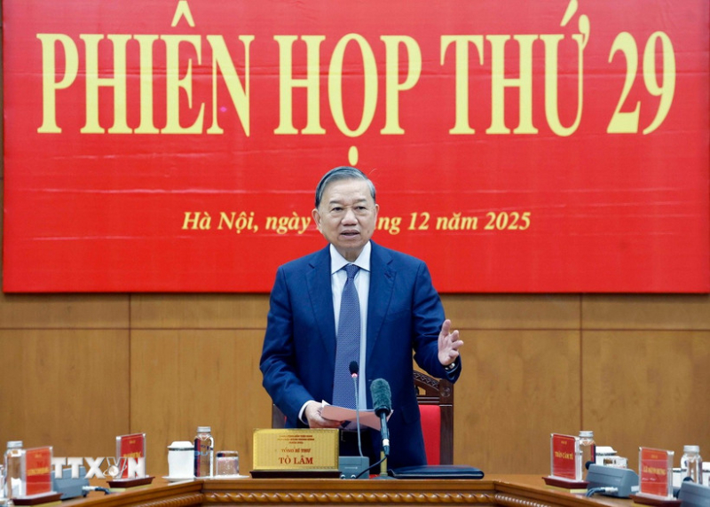 Phiên họp thứ 29 của Ban Chỉ đạo Trung ương về Phòng, chống tham nhũng, lãng phí, tiêu cự -0