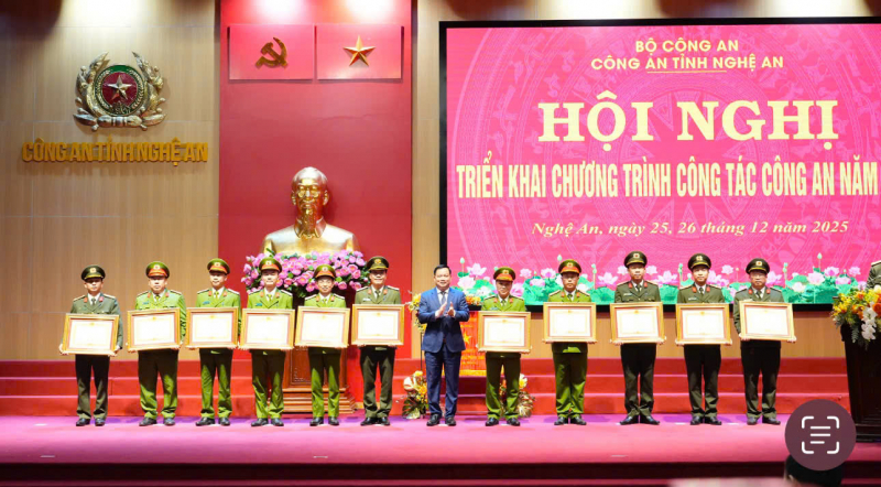 Công an Nghệ An: Không ngừng đổi mới, sáng tạo các phong trào thi đua góp phần vào thành tích chung -0