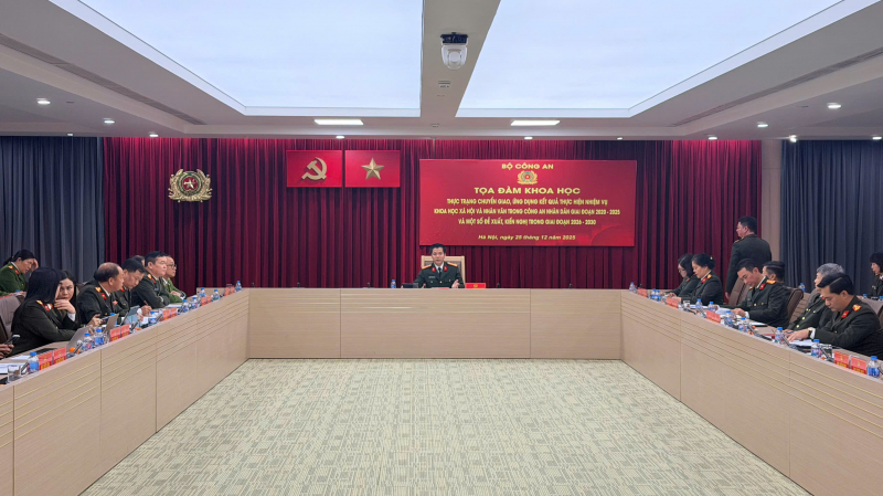 Đẩy mạnh chuyển giao, ứng dụng kết quả thực hiện nhiệm vụ khoa học xã hội và nhân văn trong CAND -0