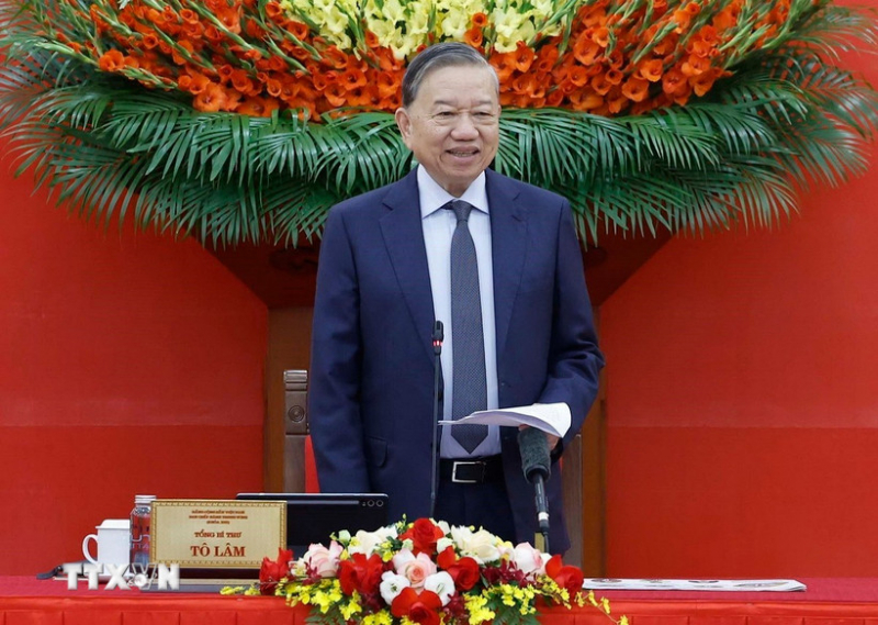 Tổng Bí thư Tô Lâm: Năm 2026 phải 'hành động đột phá' về KHCN và chuyển đổi số -0